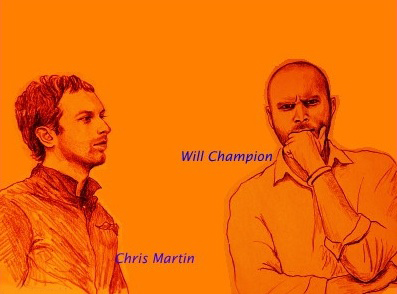 "Chris Martin & Will Champion" by Kanoko