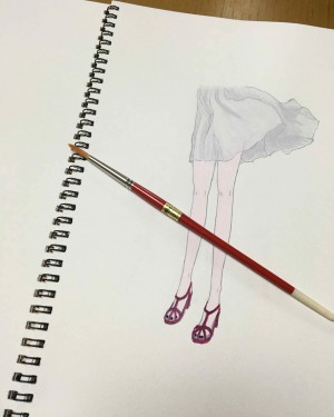 kanoko's fashion illustration