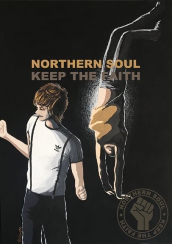 "NORTHERN SOUL image Ver3" illustrated by kahoko
